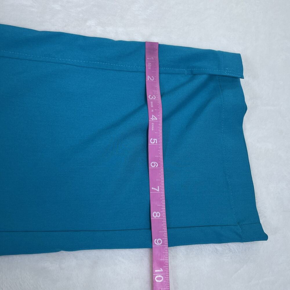 NWOT Purple Label by Healing Hands Teal Taylor Scrub Pants Size Small Charity - Picture 9 of 13